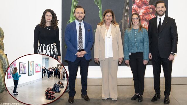 Sanatseverlere 'Ufuk Çizgisinden Öteye' sergisi