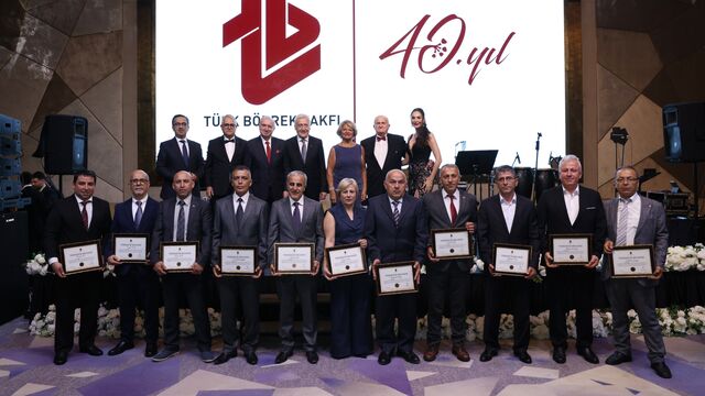 Türk Böbrek Vakfı 40 yaşında...