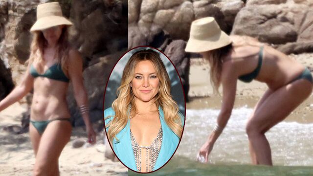 Kate Hudson, Yunanistan'da tatil yaptı