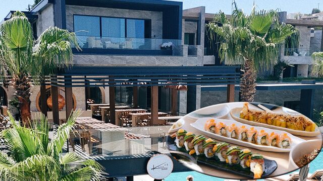 Sushi lezzet şöleni Bodrum'da...