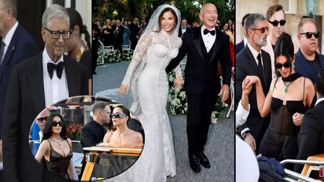 Jeff Bezos ve Lauren Sanchez evlendi