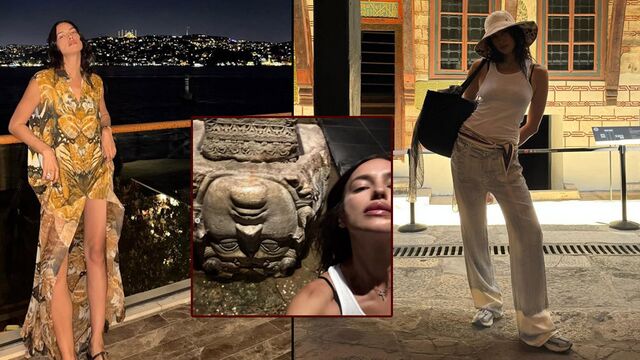 Irina Shayk'ın Türkiye turu