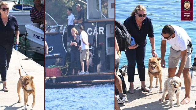 Koç'un ultra lüks Bodrum tatili...