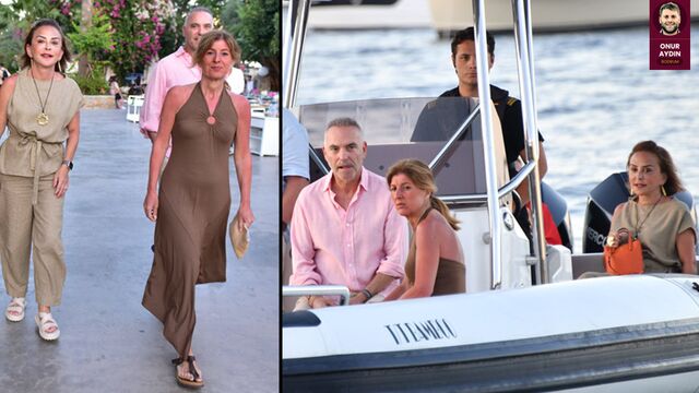 Bodrum tatilcileri caddelerde...