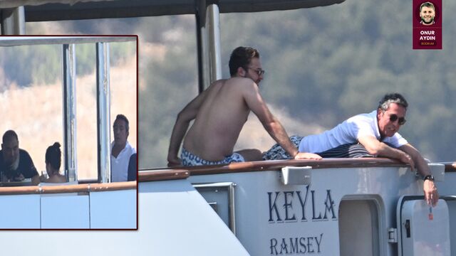 Bodrum'da tekne sefası...