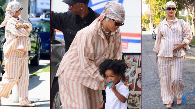 Rihanna'nın cadde tarzı 