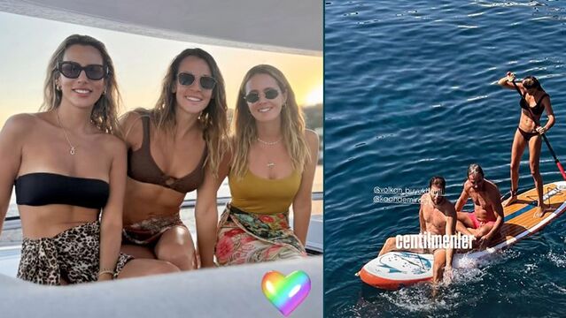 Dostlarıyla bir arada...