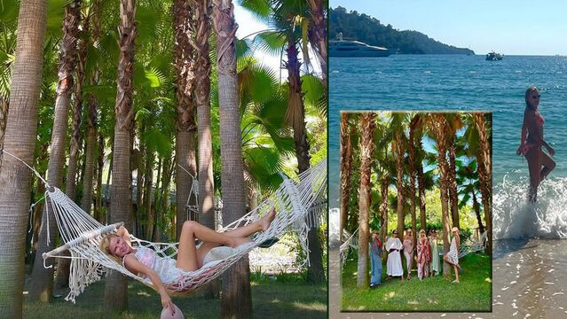 Göcek'te tatil devam ediyor