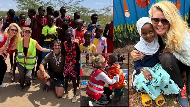 Afrika'daki yetimlere umut taşıdı