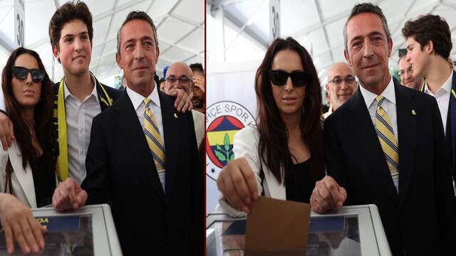 Koç'a eşinden tam destek...