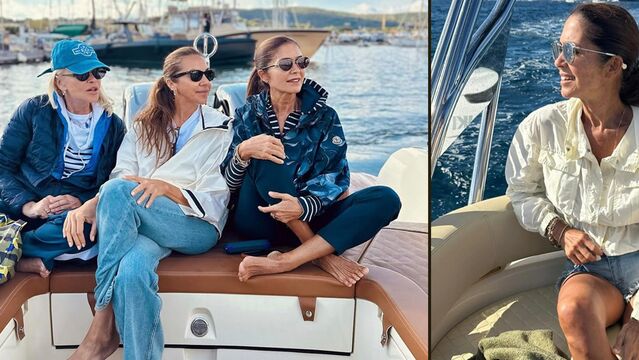 Saint Tropez'de tatil başladı...