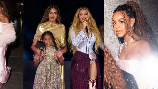Beyonce'un kızı gecenin yıldızı oldu