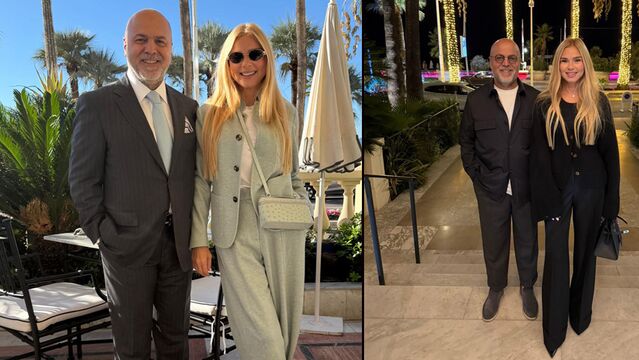 Cannes'ta tatil yaptılar