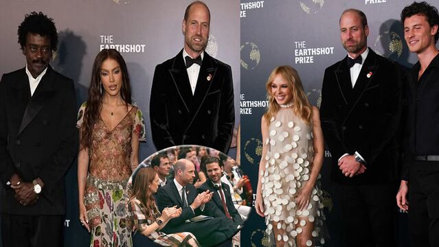Prens William ünlüleri ağırladı