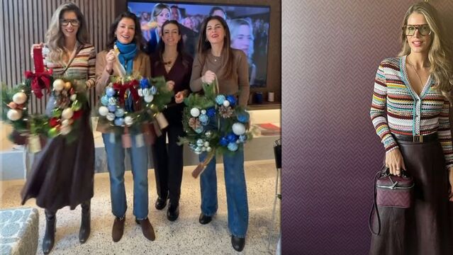 Yeni koleksiyona yeni yıl etkinliği...