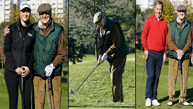 Koç, golf oynadı