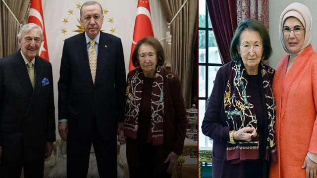 Koç Ailesi'nden Cumhurbaşkanı Erdoğan'a ziyaret
