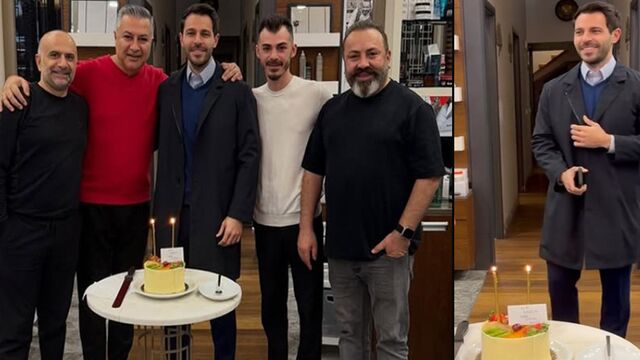 Yeni yaşa sürpriz kutlama...