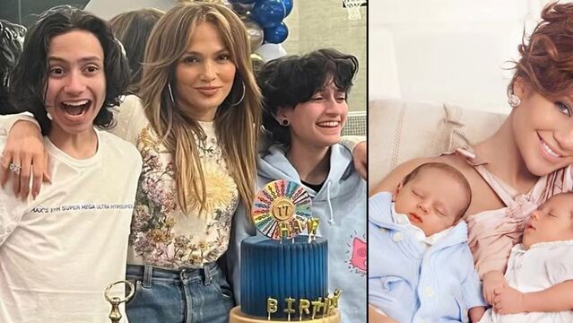 JLO'nun ikizleri 18 yaşında...