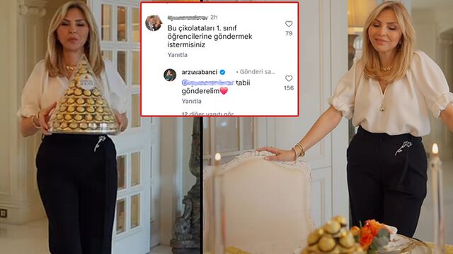 Sabancı'dan çocuklara bayram çikolatası...