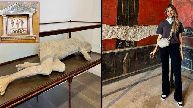 Sabancı, Pompeii'nin izlerini sürdü
