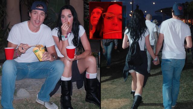 Aşıklar Coachella Festivali'nde...