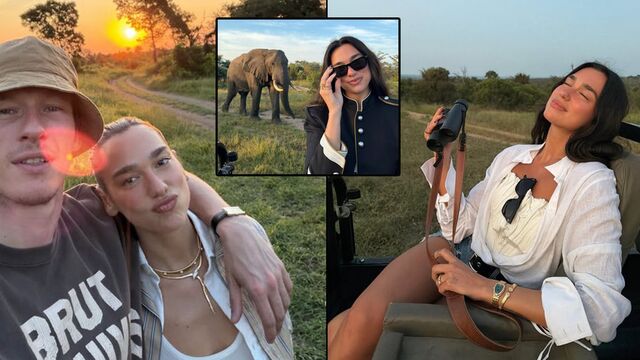 Afrika'da safari yaptılar