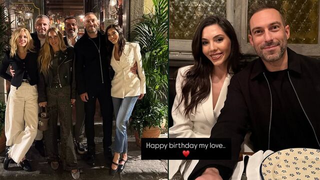 Floransa'da romantik kutlama...