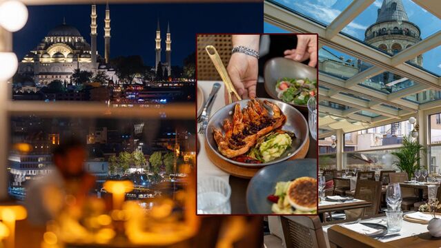 Galata'da modern gastronomi...