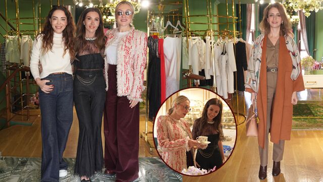 Moda ve sanatın buluştuğu şık davet