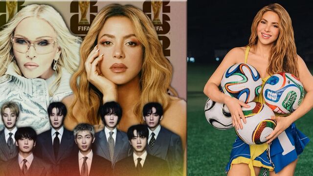 Madonna, Shakira ve BTS Dünya Kupası'nda...