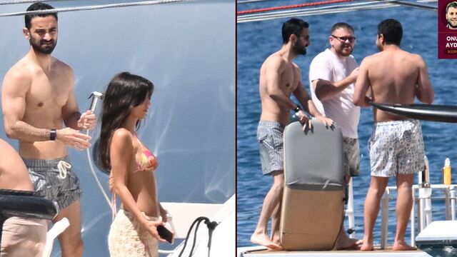 'Kamışlı' dostlarıyla Bodrum'da...