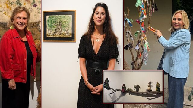 Sanat tutkunlarından sergi ziyareti