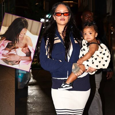 Rihanna kızı Rocki ile New York'ta...