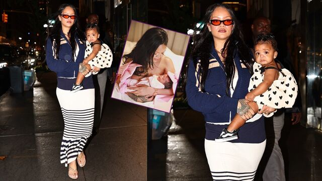 Rihanna kızı Rocki ile New York'ta...