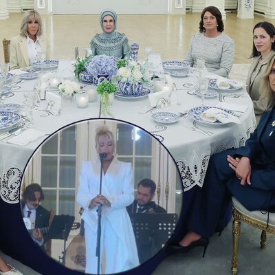 First Lady'lere Ajda Pekkan sürprizi...