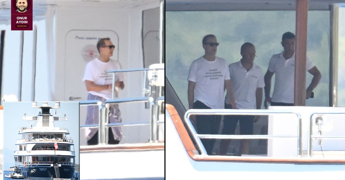 Koç, Bodrum tatilinde...