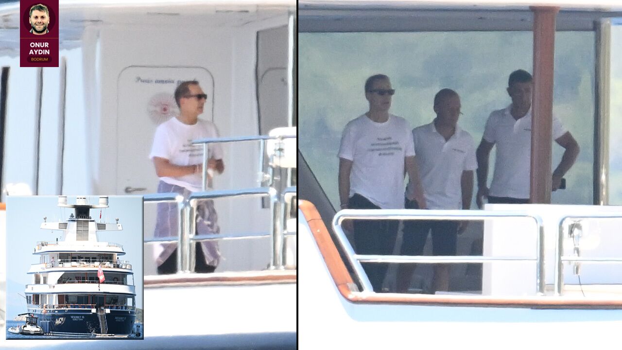 Koç, Bodrum tatilinde...