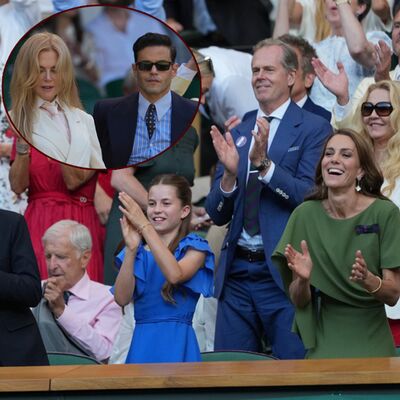 Wimbledon Tenis Turnuvasına ünlü akını...