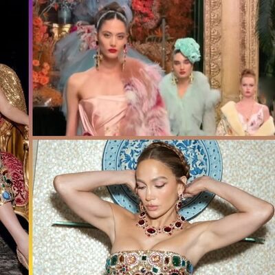 JLo ve Monica Bellucci defilede buluştu