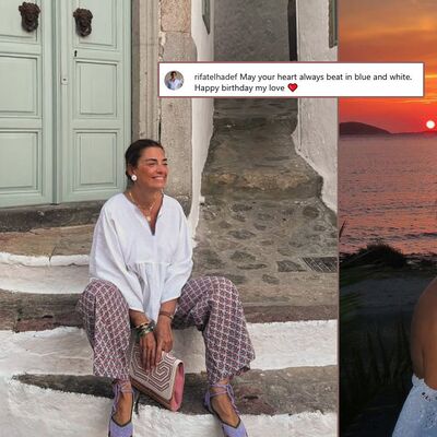 Patmos'ta romantik doğum günü...