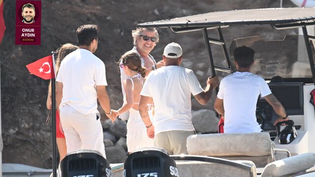 Bodrum'da keyifli tatil devam ediyor
