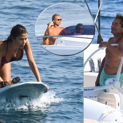Bodrum sularında jet surf keyfi...