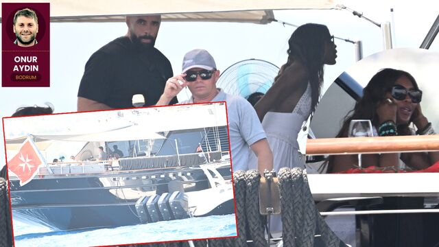 Dünyaca ünlü model Bodrum'da...