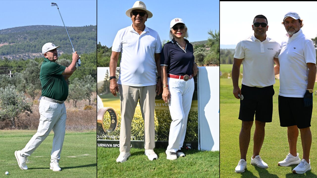 Golf tutkunları sahaya indi...