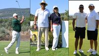 Golf tutkunları sahaya indi...