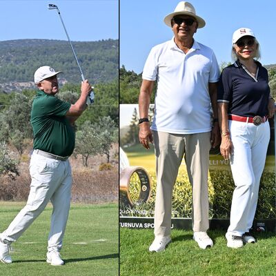 Golf tutkunları sahaya indi...