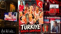 Şampiyonluk sevinci...