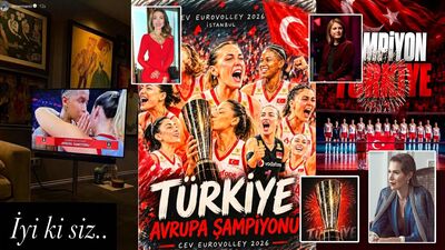Şampiyonluk sevinci...