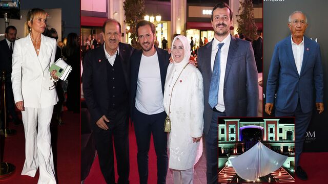 Görkemli açılış...